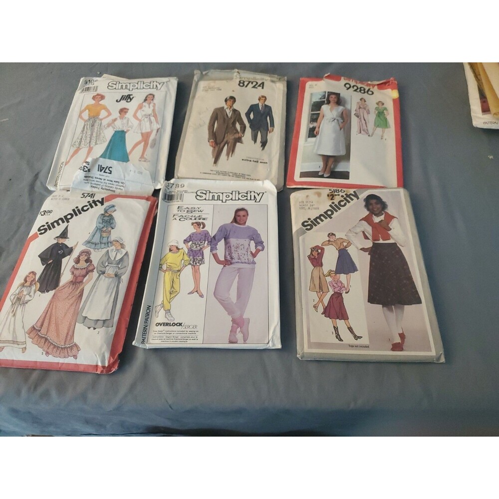 75 + Vtg SEWING PATTERNS MCCALL’S SIMPLICITY BUTTERICK VOGUE NEW LOOK SEE & SEW - Picture 12 of 14